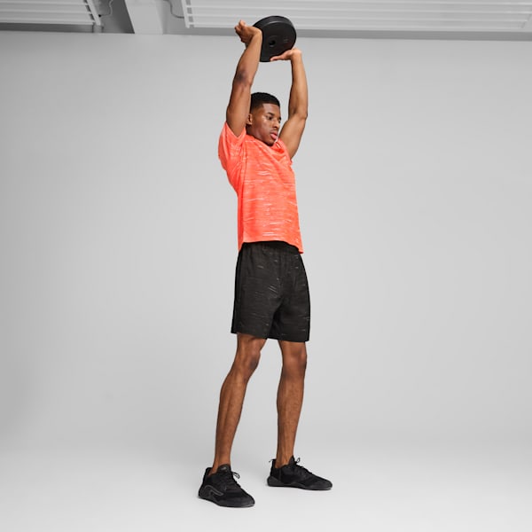 Train All Day Graphic Woven Men's 7" Training Shorts, PUMA Black, extralarge-IND